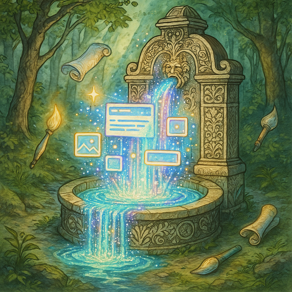 20250603_2244_Enchanted Digital Fountain_simple_compose_01jwvrhdmdf18t8ep6284awrjw